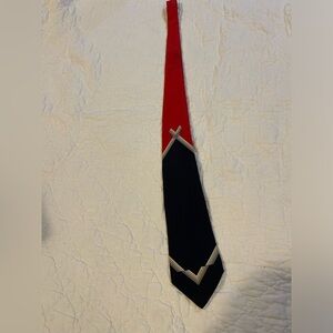 Vitaliano Pancaldi vintage geometric print 100% silk tie